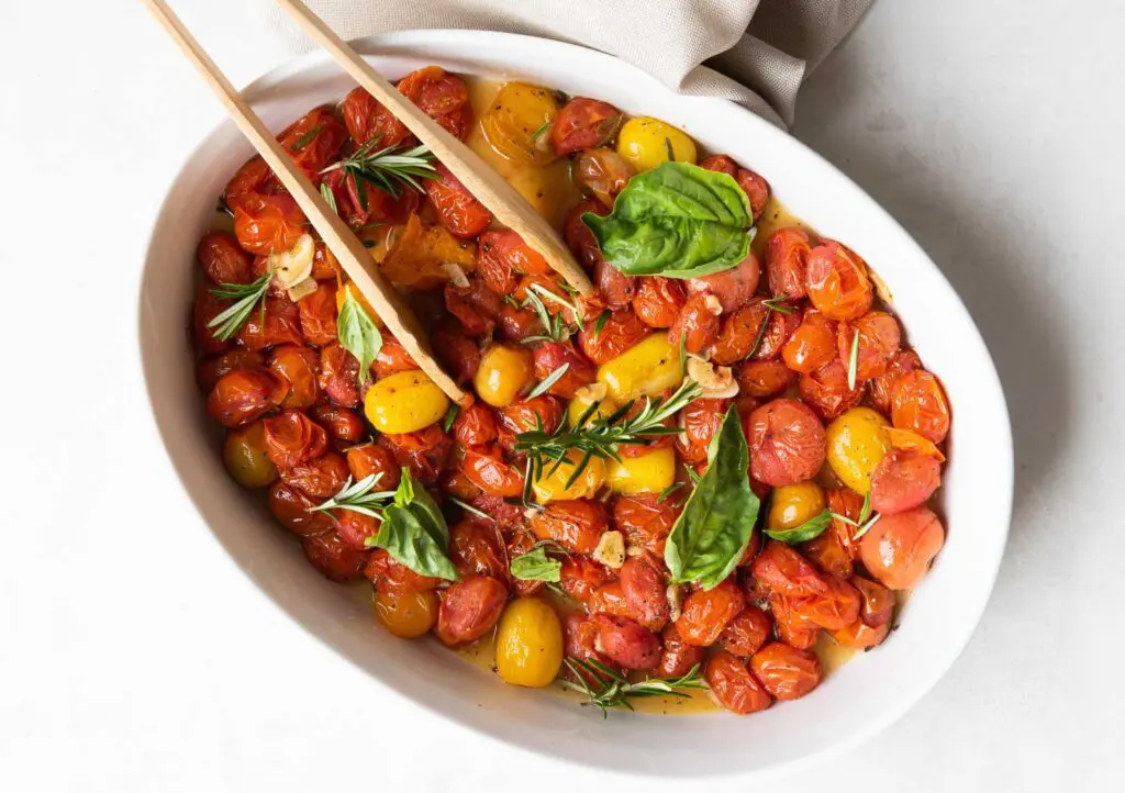 Large Platter of Roasted Tomatoes