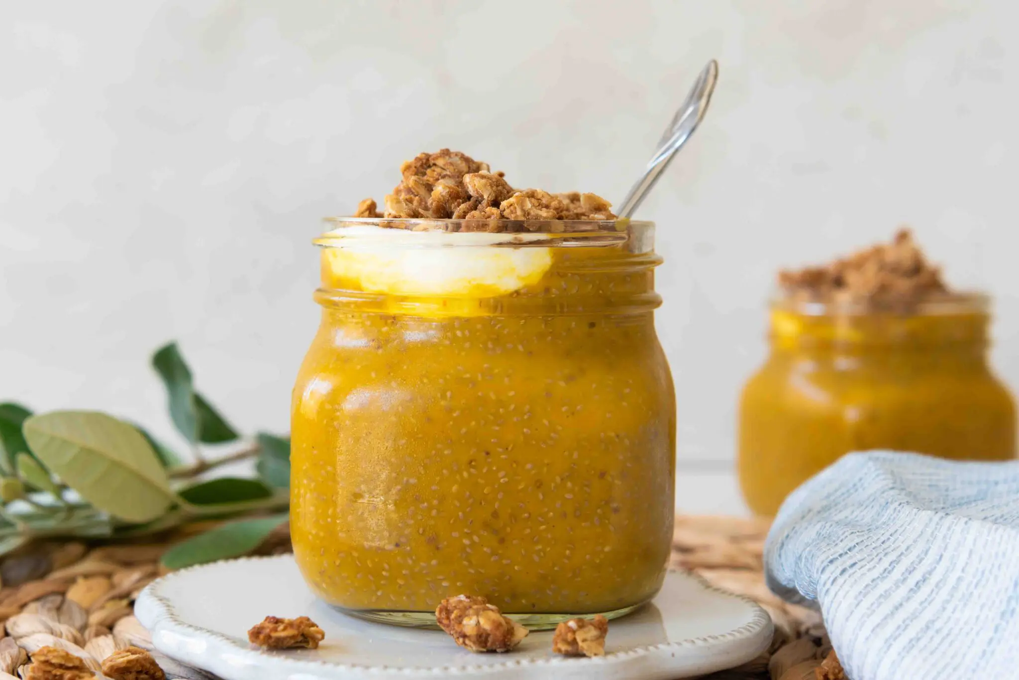 Healthy Pumpkin Pie Chia Pudding Easy.