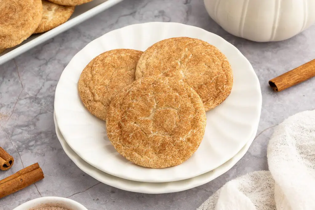 Plate of Snickerdoodles