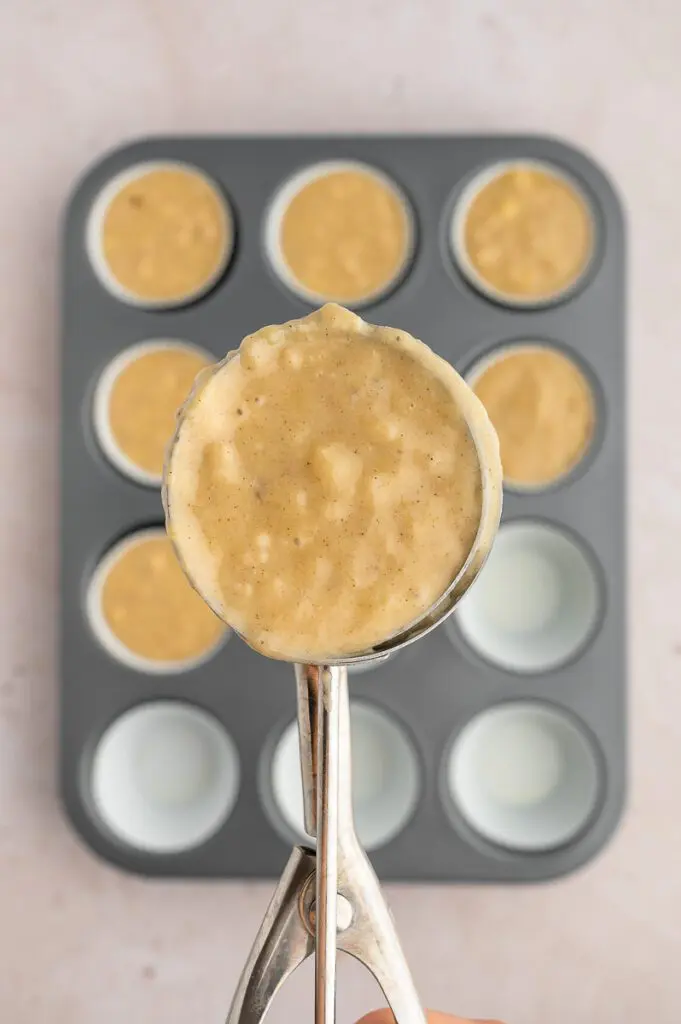 Measure Cup of Banana Batter