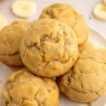 Close Up of Banana Muffins