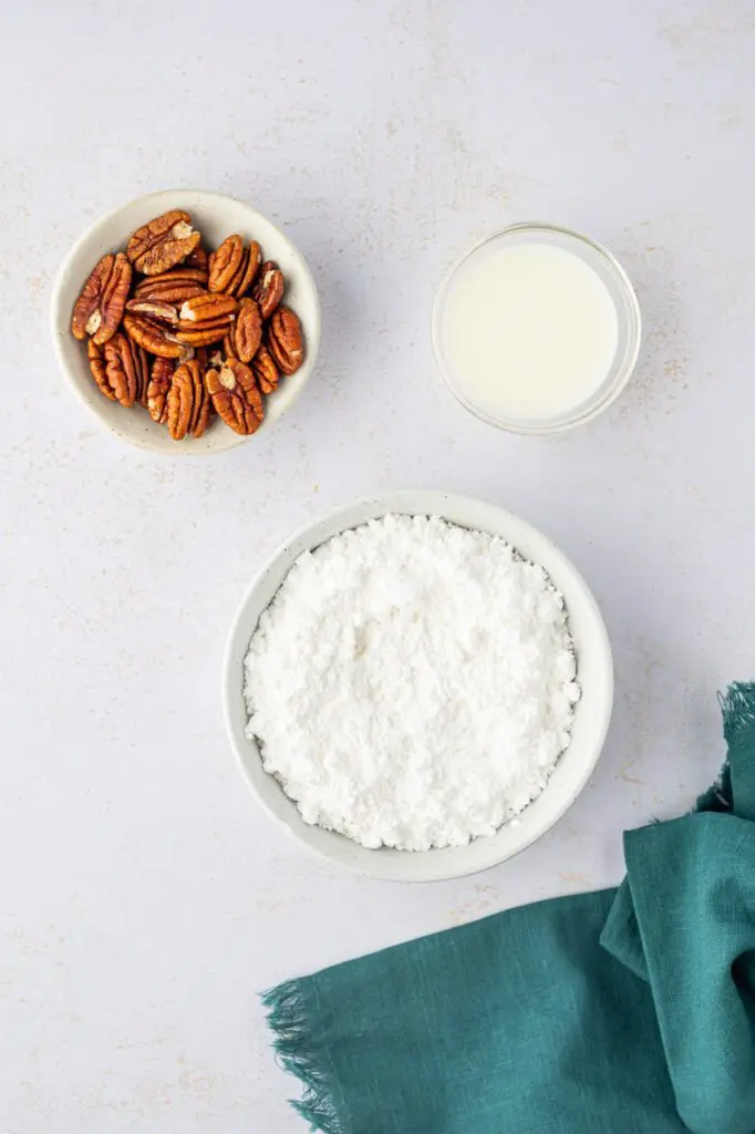 Icing and Pecans