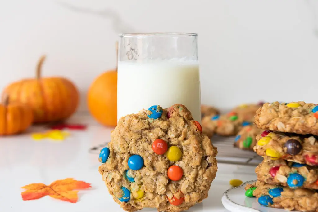 Monster Cookie with Milk