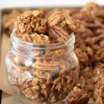 Gluten Free Granola in a jar
