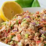 Healthy Tuna Salad with Lemon