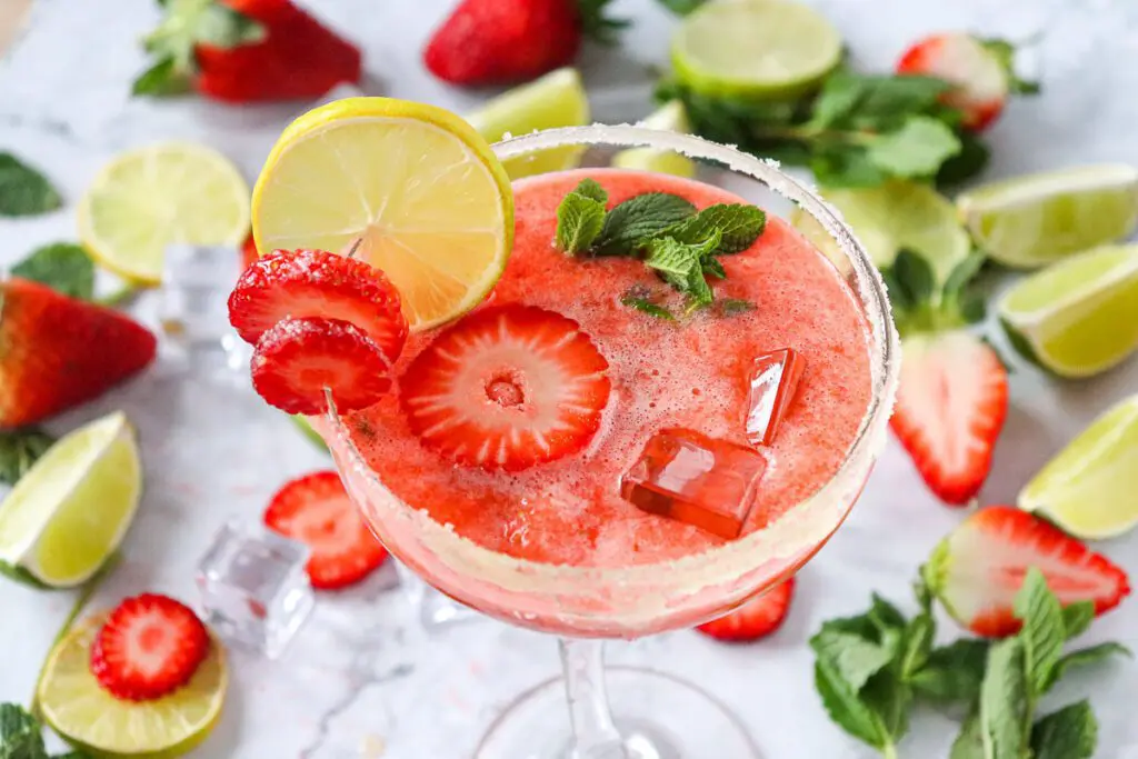 Strawberry Mojito Mocktail