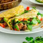 Gluten-Free Turkey Tacos plated.