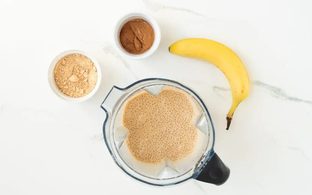 Blended PB2 Smoothie