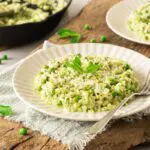 Gluten-Free Spring Pea Risotto.