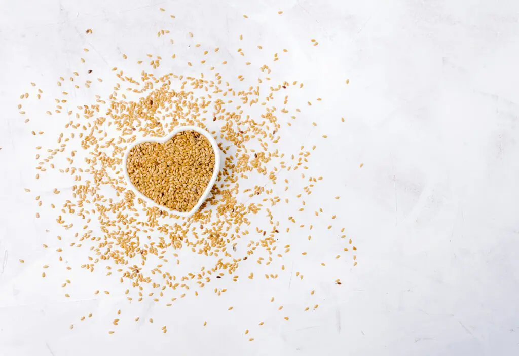 Gluten in a heart shape