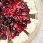 Gluten-Free No Bake Cheesecake.