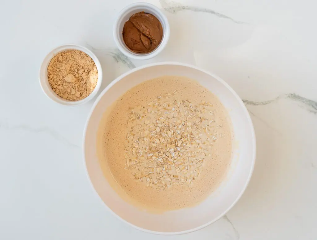 Blend all ingredients for PB2 Oats in a large bowl
