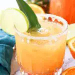 Sunrise Mocktail in Glass