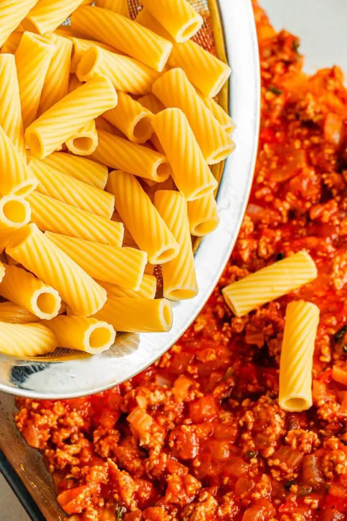 Make a second layer of pasta