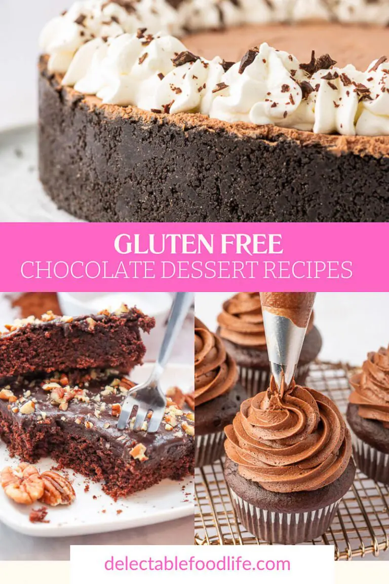Gluten Free Chocolate Dessert Recipes Pinterest Post