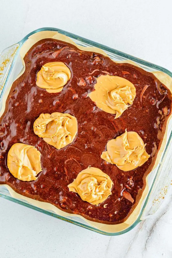 peanut butter brownies