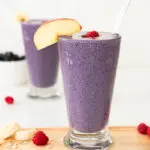 glasses of Fiber Smoothie