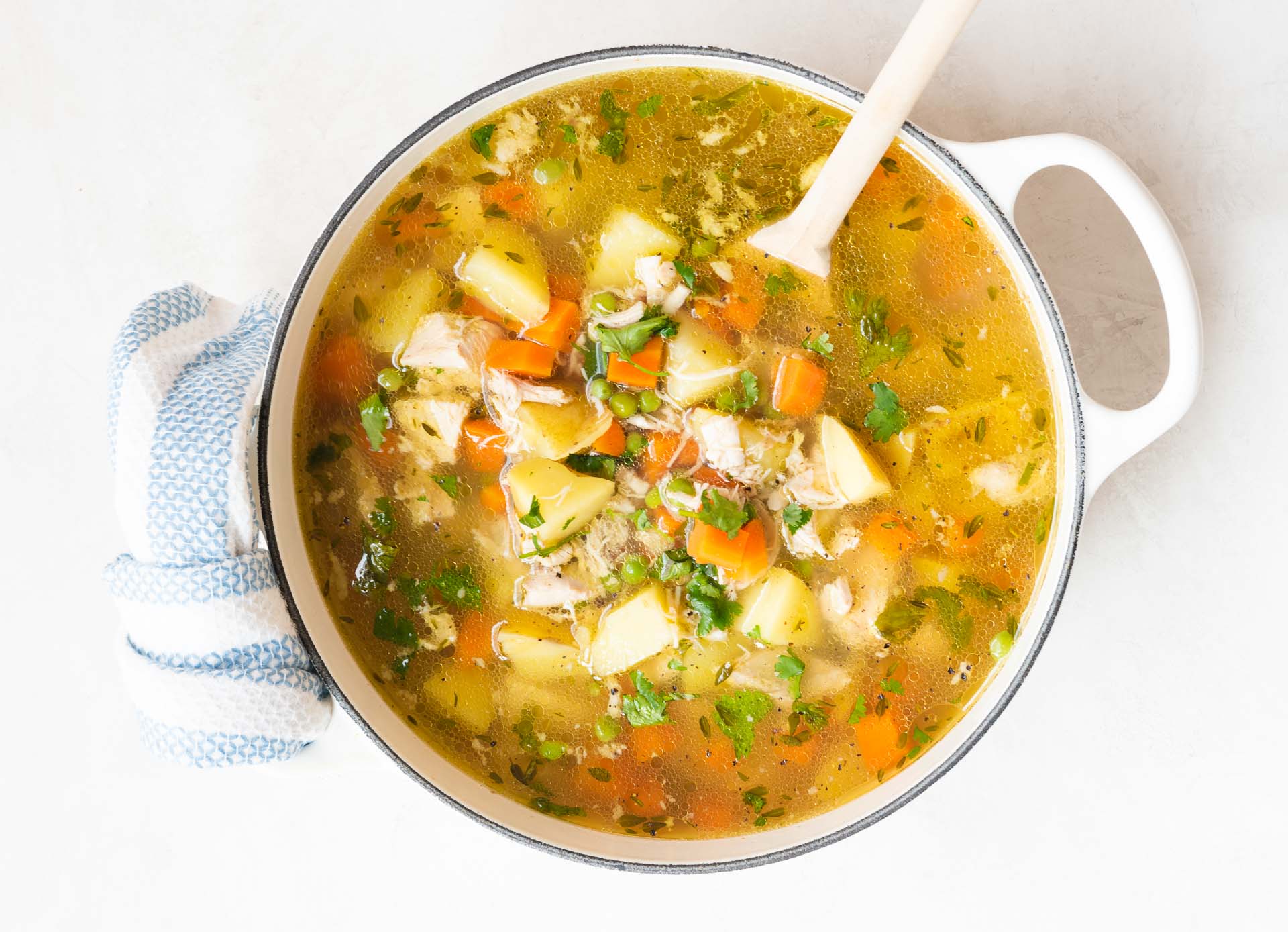 The BEST From Scratch Homemade Chicken Soup Recipe - Delectable Food Life