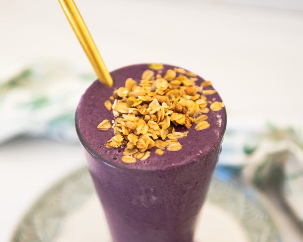 Delicious Blueberry Antiinflammatory Smoothie Recipe Delectable Food