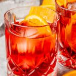 Glass of Cranberry Orange Mocktail