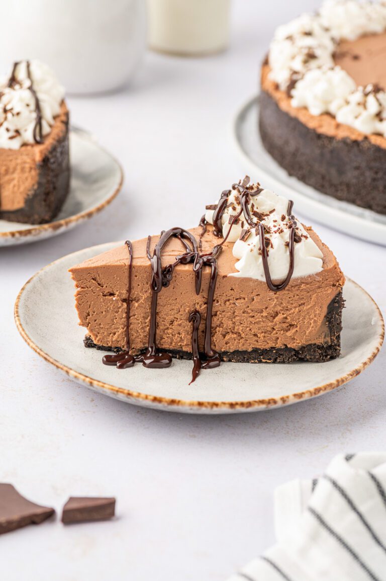 Easy Gluten-Free No-Bake Chocolate Cheesecake Recipe with GF Oreo Crust
