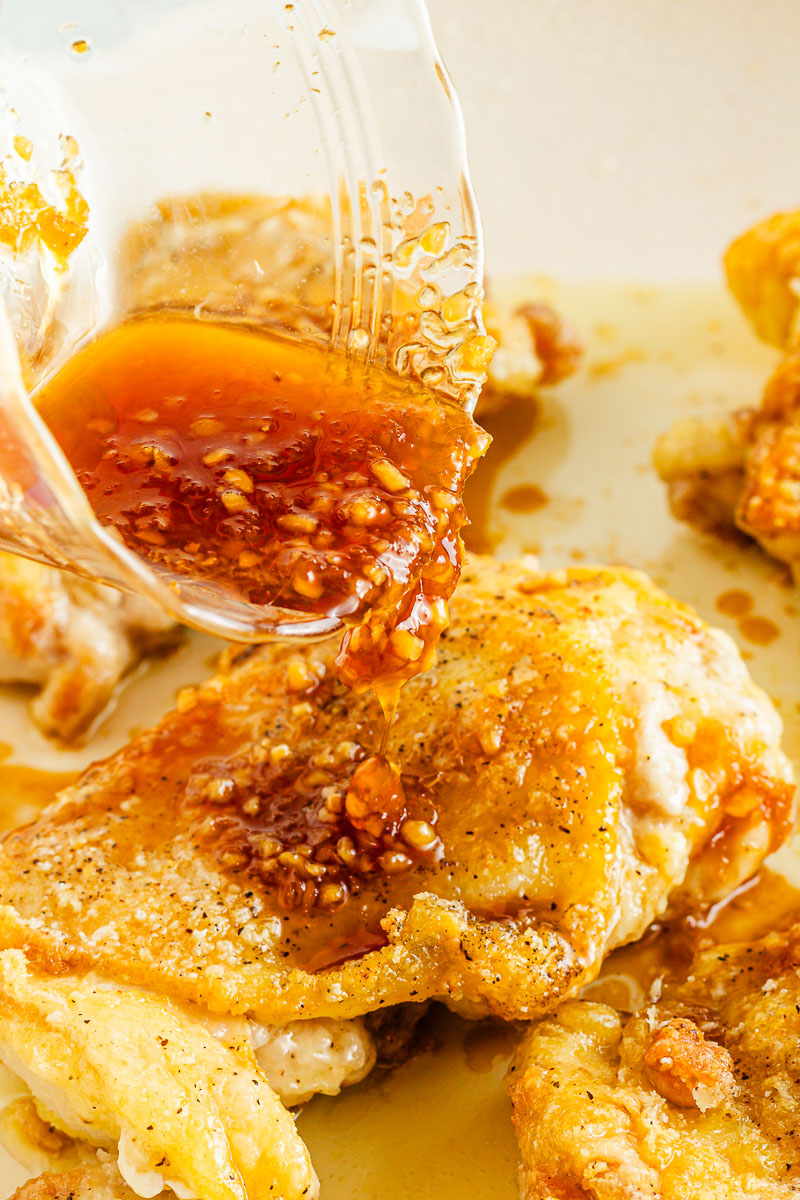 The Best Honey Ginger Chicken Recipe - Juicy! - Delectable Food Life